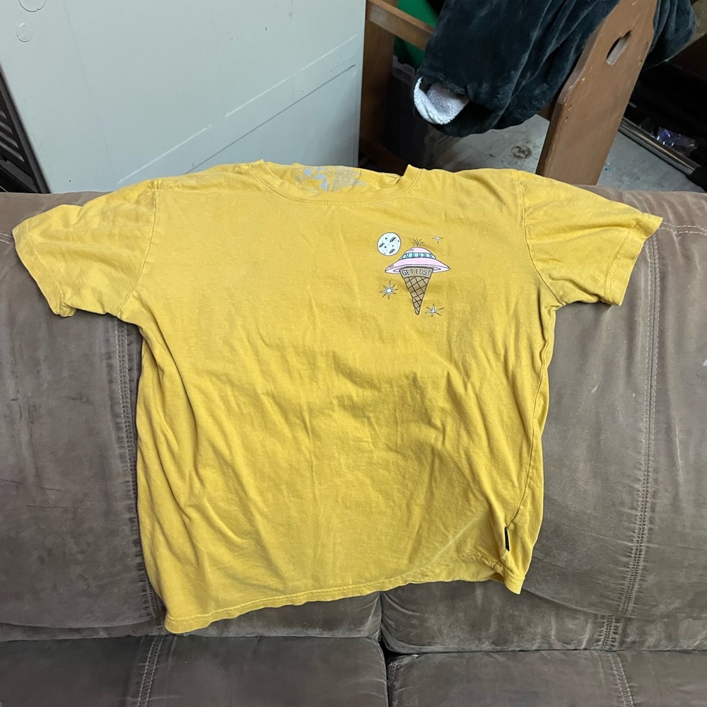 Yellow Ice Cream Alien T-Shirt